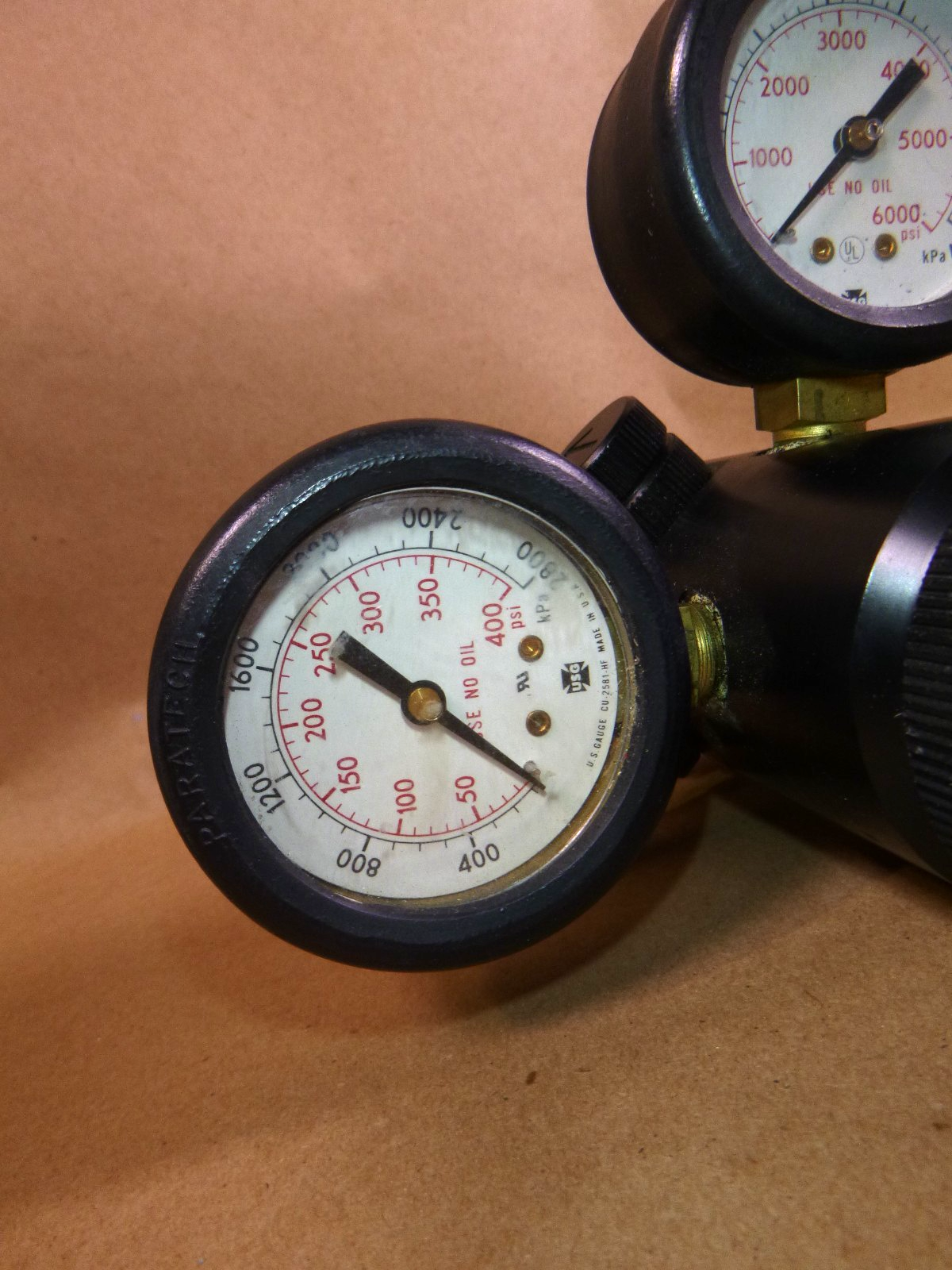Paratech Pressure Regulator 895491, Max Inlet 6000 Psi Outlet Relief Set 150 Psi