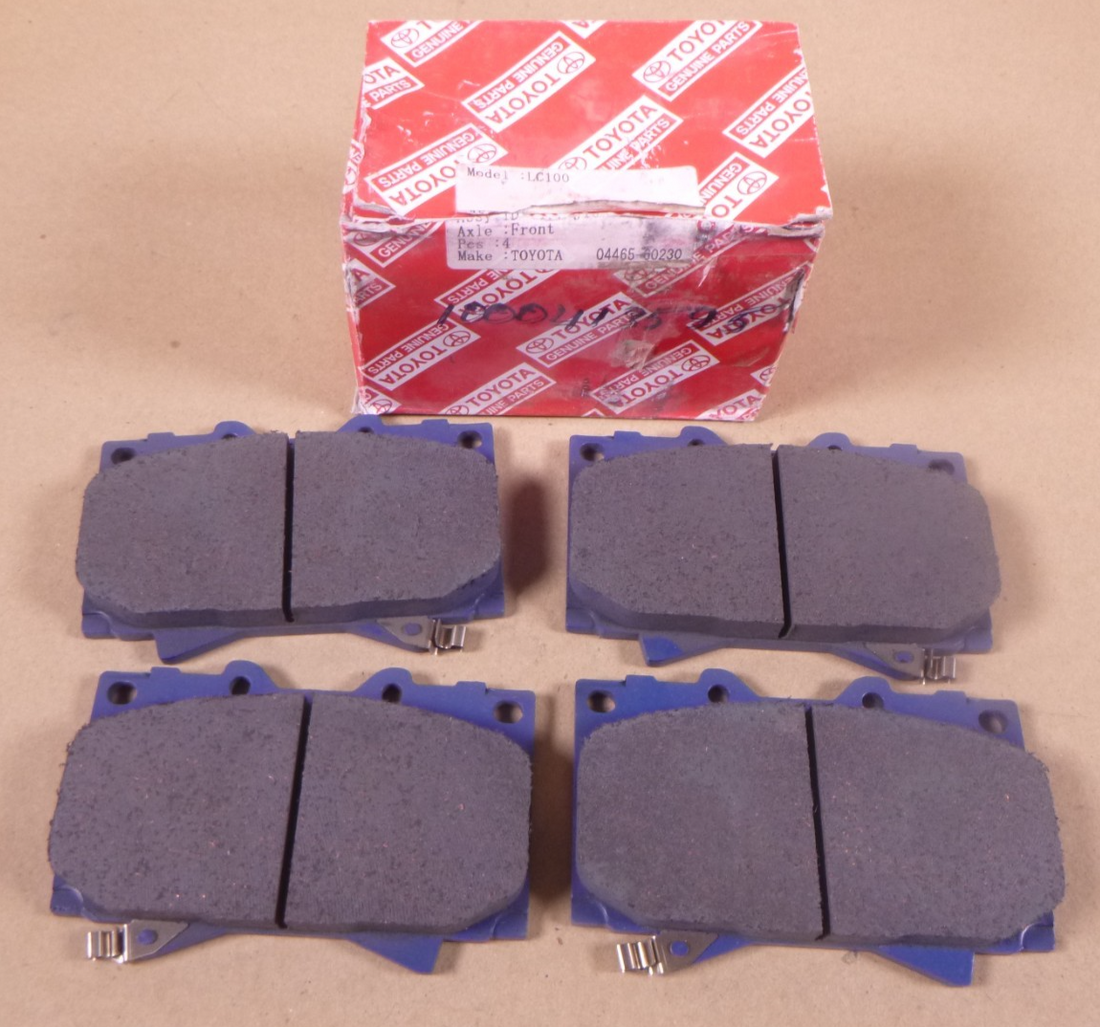 NOS Genuine Toyota 04465-60230 , 2002 - 2007 LAND CRUISER Front Brake Pads | Replacement Truck Parts, Trailer Accessories, Automobile Supplies, Car Parts &amp; Accessories