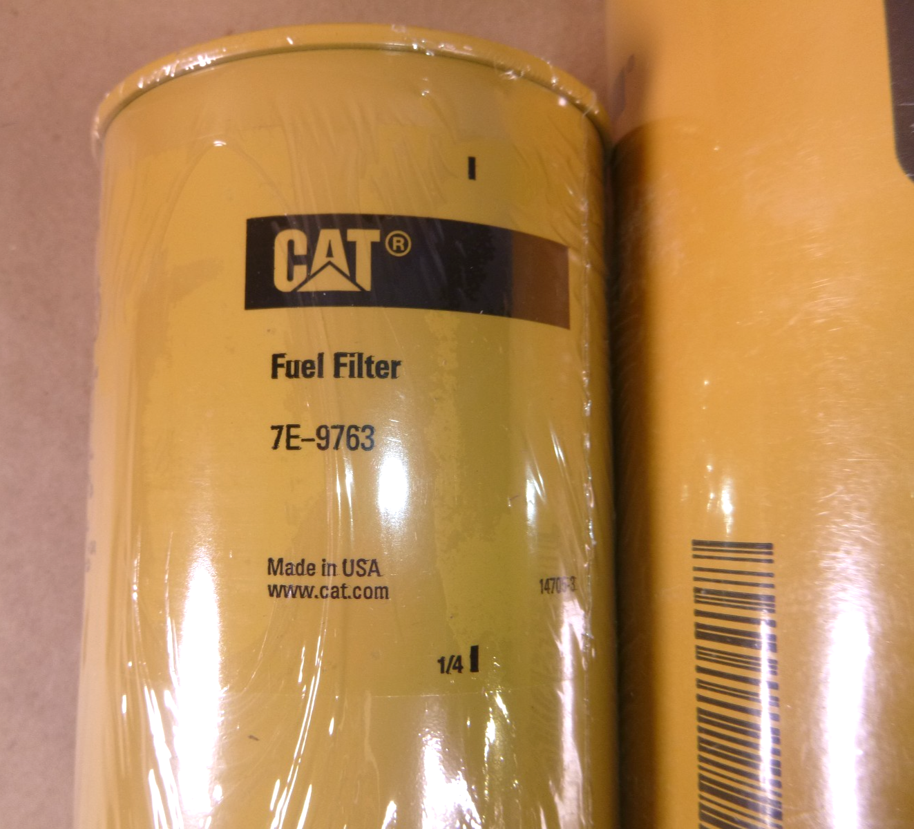 Caterpillar 7E-9763 Fuel &amp; 1R-0739 Oil Filter Set For 3116 Cat Engine 4R9802 | Industrial Tractor Parts Supplier and Surplus Tractor Parts &amp; Accessories
