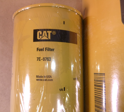 Caterpillar 7E-9763 Fuel &amp; 1R-0739 Oil Filter Set For 3116 Cat Engine 4R9802 | Industrial Tractor Parts Supplier and Surplus Tractor Parts &amp; Accessories