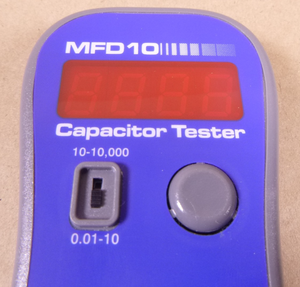 Supco MFD10 Digital Capacitor Meter Capacitance Tester Genuine 0.01-10,000 | Industrial MRO Tools and Replacement Industrial Equipment Components