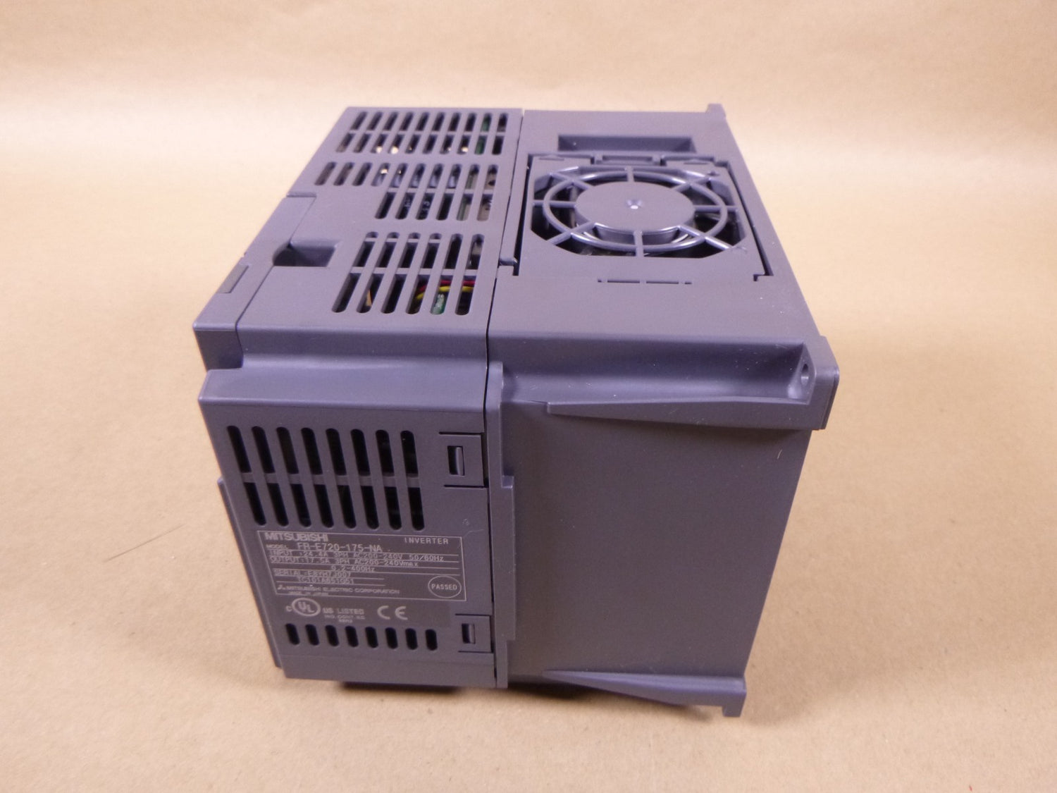 FR-E720-175-NA Mitsubishi E700 Series Inverter 5HP 200-240VAC 3PH | Electrical MRO Replacement Parts &amp; Components and Commercial Electrical Supplies Company