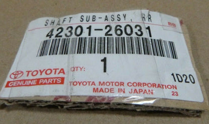 GENUINE TOYOTA 42301-26031 REAR AXLE SHAFT FOR GRAND HIACE REGIUS GRANVIA | Replacement Truck Parts, Trailer Accessories, Automobile Supplies, Car Parts &amp; Accessories