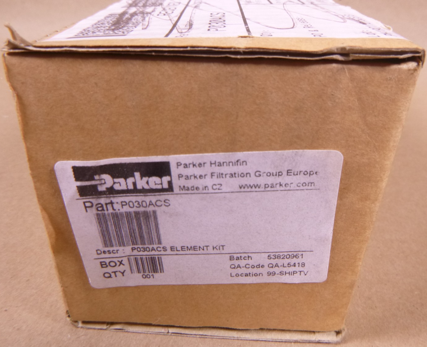 P030ACS Parker Domnick Hunter Filter - P030 | Industrial MRO Replacement Parts, Manufacturing Machine Parts &amp; Components, Heavy Equipment Parts Supplier