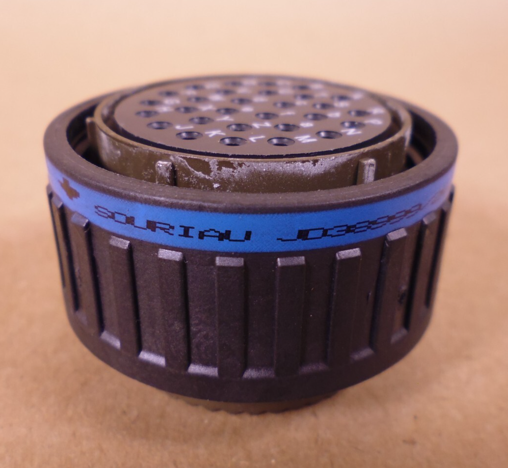 Souriau D38999/26JJ29JN Electric Mil Circular Plug Connector , 5935-01-559-0562 | Electrical MRO Replacement Parts &amp; Components and Commercial Electrical Supplies Company
