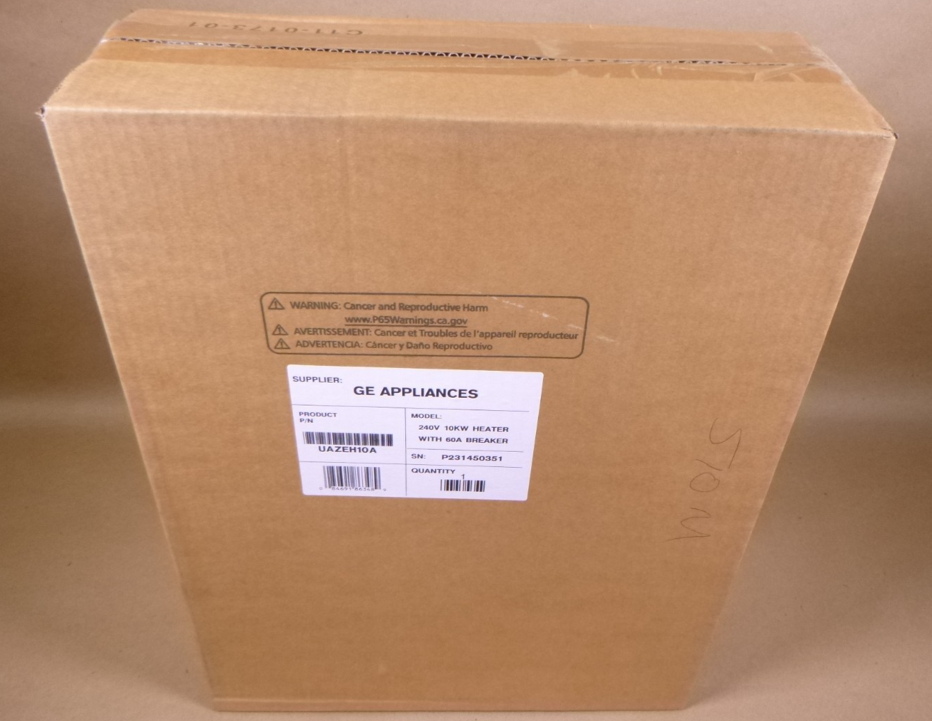 GE UAZEH10A 240V 10kW Heater Kit With 60A Breaker For UUY24ZGDAB , UUY36ZGDAB | Industrial MRO Replacement Parts, Manufacturing Machine Parts &amp; Components, Heavy Equipment Parts Supplier