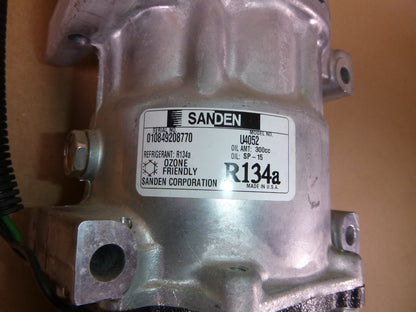 U4052 Sanden AC Compressor 24 Volt 2 Groove SD7H15 Platform 7 Cylinder R-134a | Replacement Truck Parts, Trailer Accessories, Automobile Supplies, Car Parts &amp; Accessories