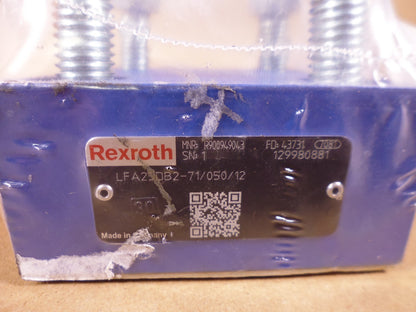 Rexroth R900949043 Valve LFA 25 DB2-71/050/12 | Electrical MRO Replacement Parts &amp; Components and Commercial Electrical Supplies Company