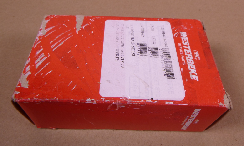Westerbeke 037672 Main Bearing Set STD 4-Cylinder 44A/B 12.5 BTDB- 15.0 BTDC | Replacement Truck Parts, Trailer Accessories, Automobile Supplies, Car Parts & Accessories