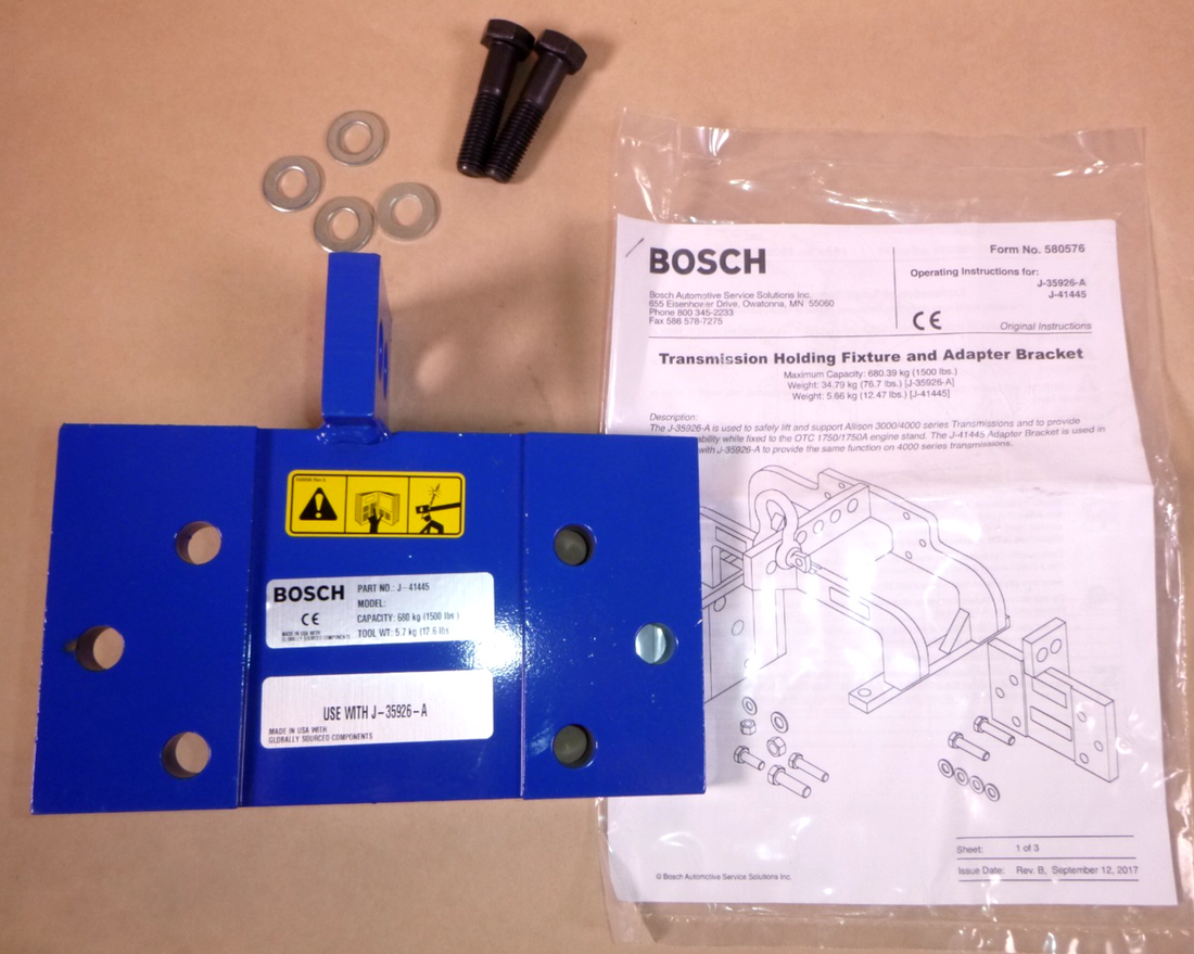 J-41445 Kent Moore Bosch SPX Allison Transmission Adapter ATT-41455