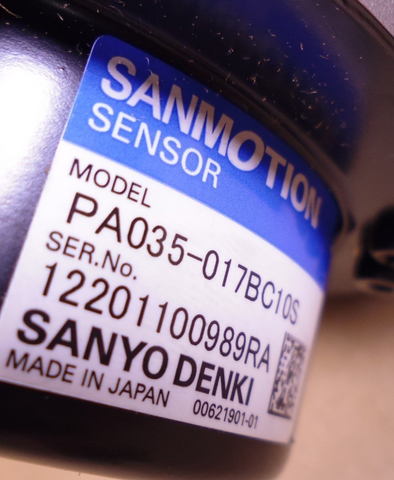 Kawasaki R2AA13200LCP2S ID 50601-1460 AC Servo Motor + PA035-017BC10S ENCODER *UNTESTED* | Industrial Electric Motors, Pumps & Parts