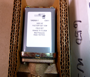 V46AA-1C Johnson Controls 3/8" NPT Regulating Valve VA46AA-1 | Industrial MRO Replacement Parts, Manufacturing Machine Parts & Components, Heavy Equipment Parts Supplier