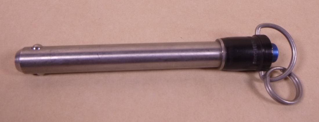5/8" Shank x 4" Grip Ring Hdl Stainless Ball Lock Quick Release Pin Avibank USA | Industrial Replacement Nuts &amp; Bolts Distributor and Machinery Screws &amp; Fasteners Supply
