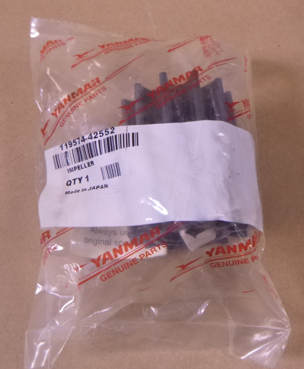 119574-42552 NEW Genuine OEM Yanmar 6LY Impeller
