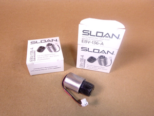 (Lot of 2) Sloan EBV-136-A Solenoid For G2 Optima Plus, ECOS & SOLIS Flushometer