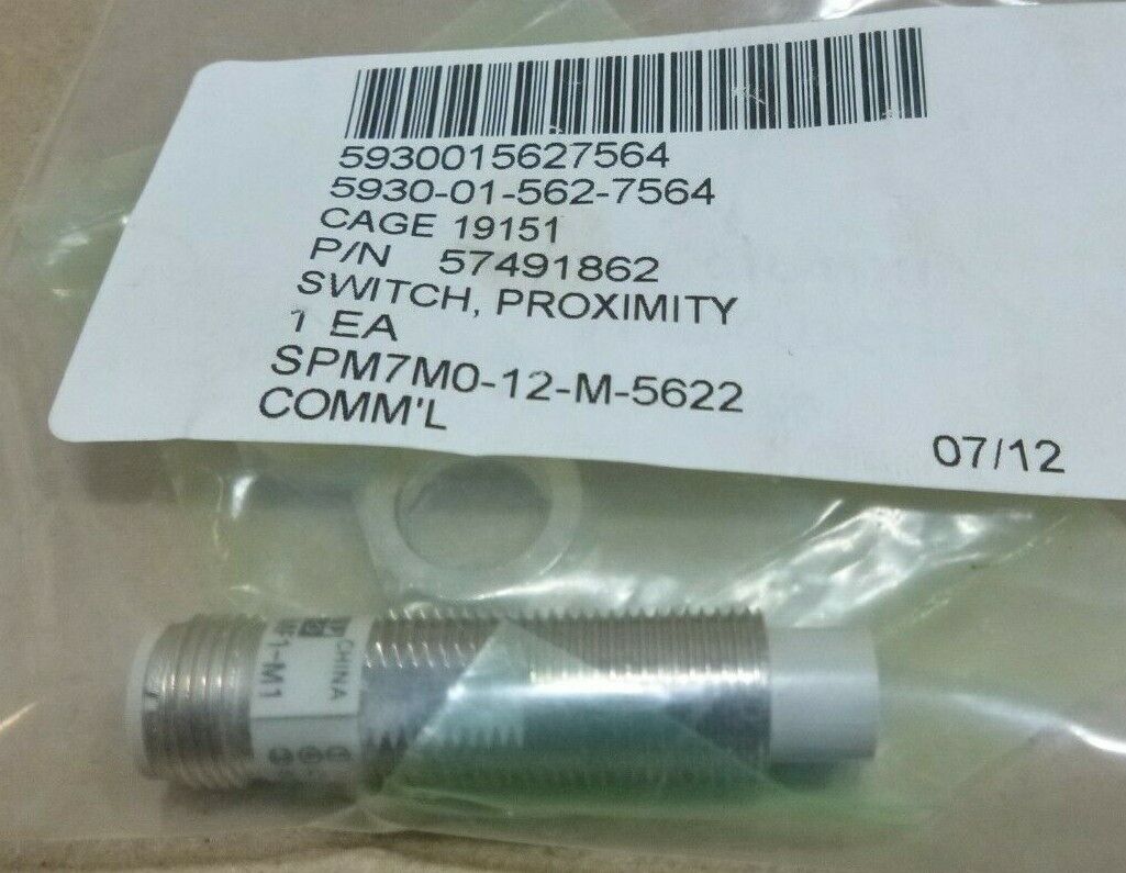 ATLAS COPCO 57491862 PROXIMITY SWITCH NAVY MILITARY TRUCK , 5930-01-562-7564 | Industrial MRO Replacement Parts, Manufacturing Machine Parts &amp; Components, Heavy Equipment Parts Supplier