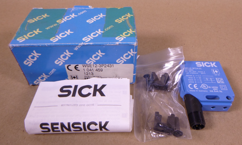 SICK WSE12-3P2431 1041459 Photoelectric Sensor 10-30V | Electrical MRO Replacement Parts & Components and Commercial Electrical Supplies Company