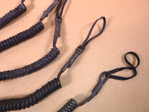 (Lot of 6) Blackhawk Tactical Pistol Lanyard, Coiled (90TPL1BK) 4020-01-493-8335 | Industrial MRO Tools and Replacement Industrial Equipment Components