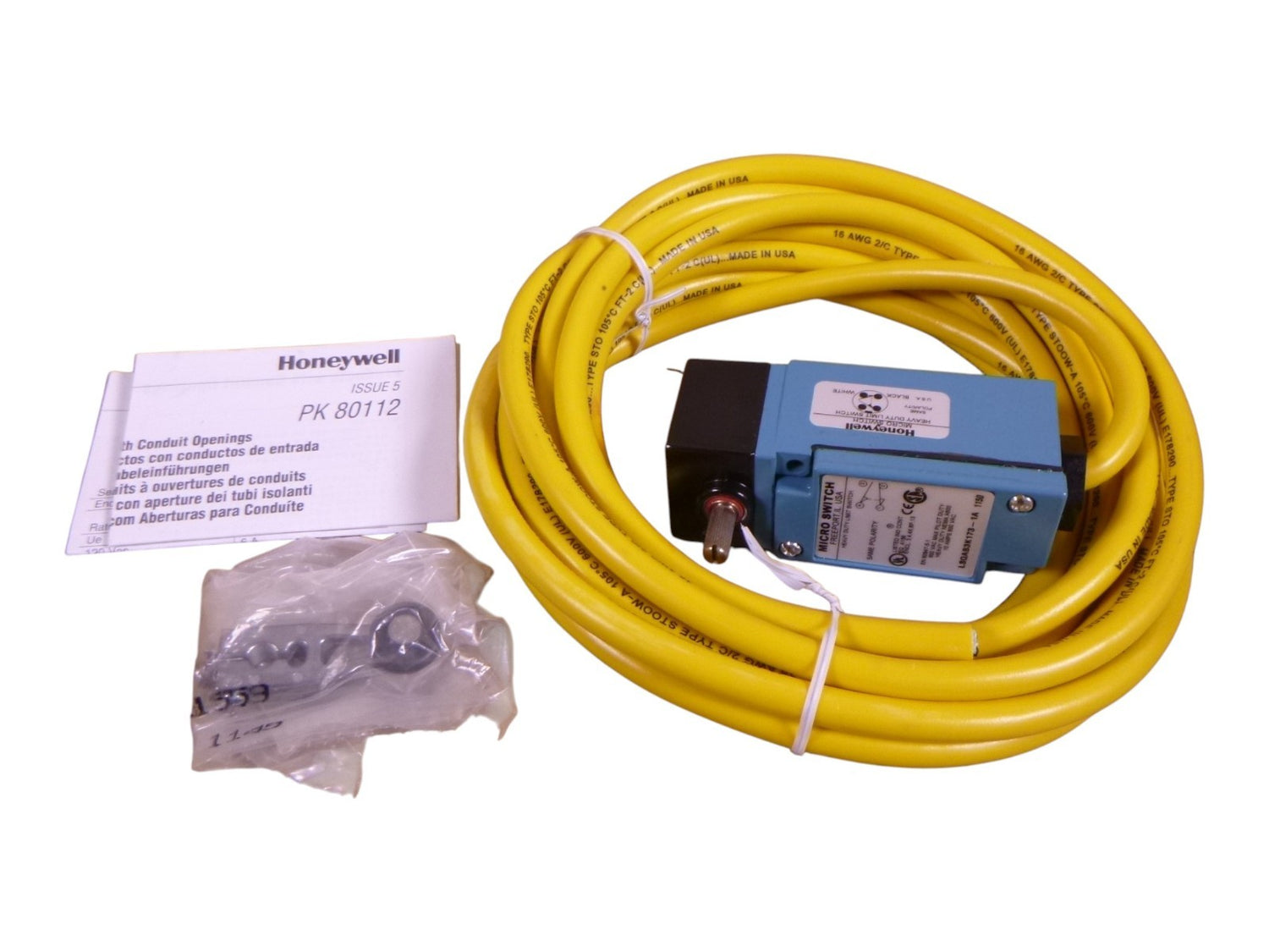 LSQAB3K173-1A Honeywell Micro-Switch Heavy Duty Limit , 600VAC 10 Amps | Electrical MRO Replacement Parts &amp; Components and Commercial Electrical Supplies Company