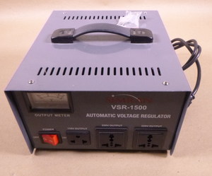Simran VSR-1500 1500 Watt Step Up/Down Voltage Regulator 110V-240V | Industrial MRO Replacement Parts, Manufacturing Machine Parts & Components, Heavy Equipment Parts Supplier