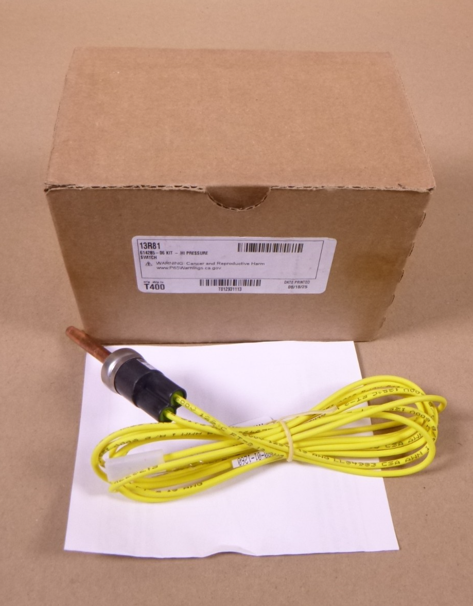 Lennox 13R81 614285-06 High Pressure Switch | Electrical MRO Replacement Parts &amp; Components and Commercial Electrical Supplies Company