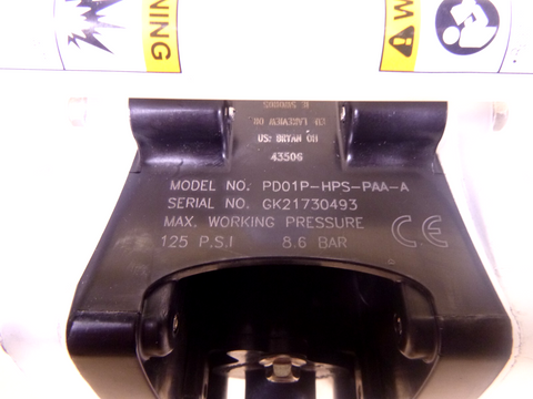PD01P-HPS-PAA-A Ingersoll Rand ARO Air-Operated Double Diaphragm Pump 1/4" Ports | Industrial Electric Motors, Pumps & Parts