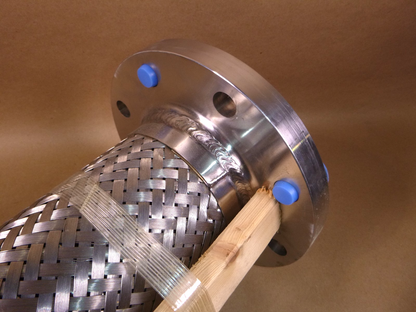 4" x 28" Stainless Steel Expanion Joint Flexible Hose W/ 316L Flanges 150 LB