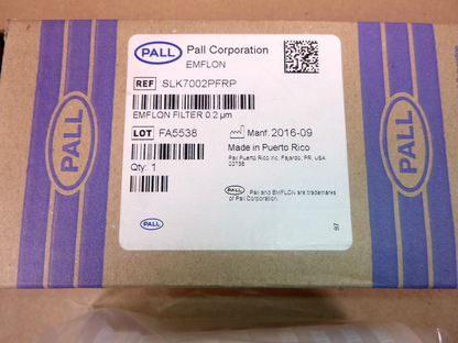 PALL Emflon Filter SLK7002PFRP | Industrial MRO Replacement Parts, Manufacturing Machine Parts &amp; Components, Heavy Equipment Parts Supplier