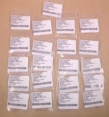 21x USGI Grommet, Alloy Steel FX10-15009-2, 5325-00-559-8996