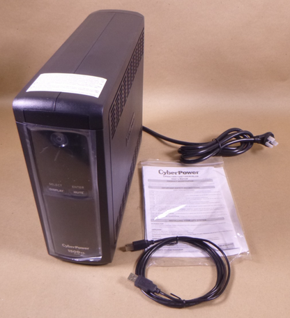 CyberPower CP1500AVRLCDTAA 1500VA Mini-Tower UPS | Electrical MRO Replacement Parts &amp; Components and Commercial Electrical Supplies Company