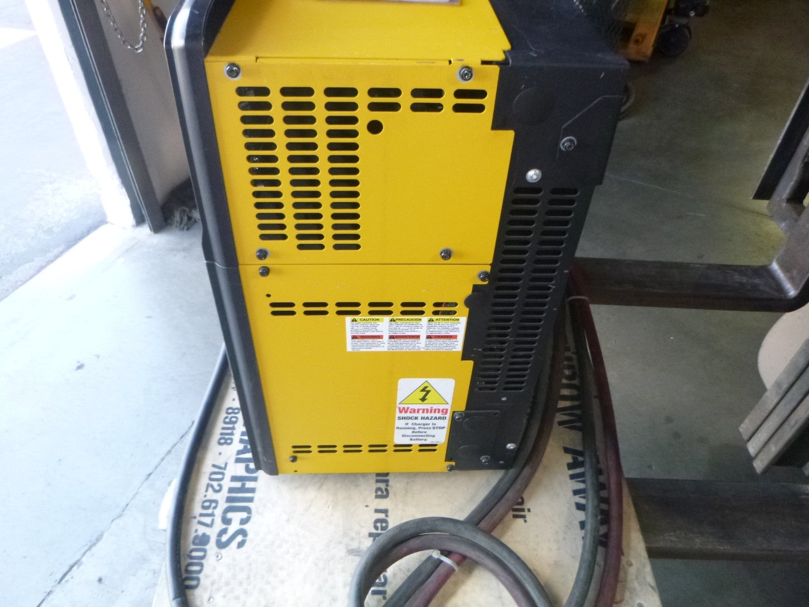USED LPM3-48F-200G Hawker Life Plus 24/36/48 Volt Forklift Battery Charger 1500ah | Electrical MRO Replacement Parts &amp; Components and Commercial Electrical Supplies Company