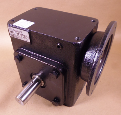 Worldwide Size 262 Worm Gear Reducer, 20:1, Flange Input, Double End Output | Industrial Electric Motors, Pumps &amp; Parts