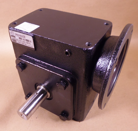 Worldwide Size 262 Worm Gear Reducer, 20:1, Flange Input, Double End Output | Industrial Electric Motors, Pumps & Parts