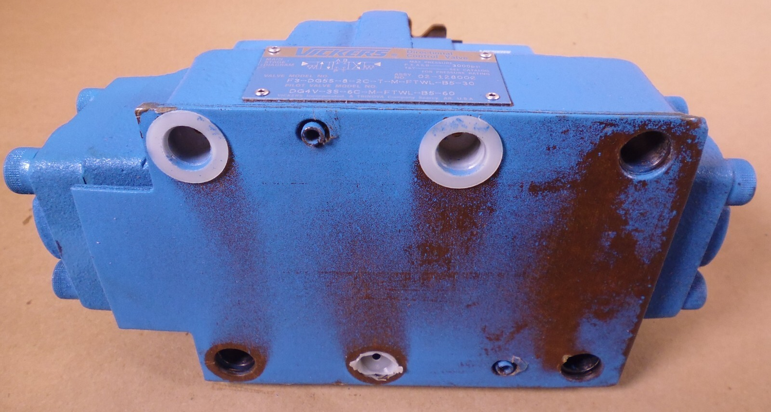 Vickers F3-DG5S-8-2C-T-M-FTWL-B5-30 Control Valve DG4V-3S-6C-M-FTWL-B5-60 | Industrial MRO Replacement Parts, Manufacturing Machine Parts &amp; Components, Heavy Equipment Parts Supplier