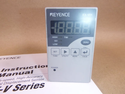EX-V01E Keyence Amplifier Unit NPN open-collector or non-voltage contact signal | Electrical MRO Replacement Parts &amp; Components and Commercial Electrical Supplies Company