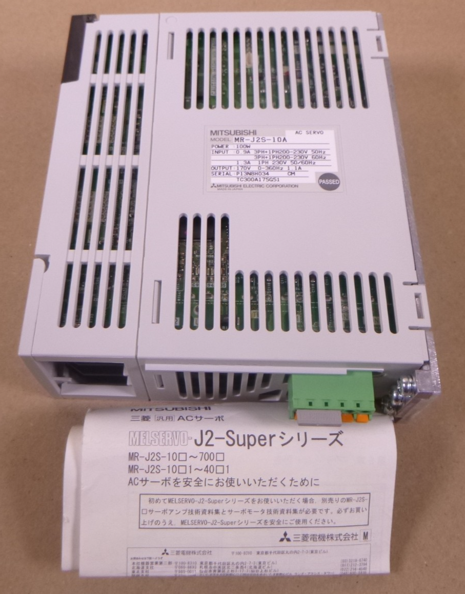 Mitsubishi MR-J2S-10A Servo Drive MRJ2S10A 100W 200-230V