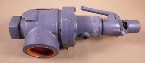 Kunkle 2" x 3" Relief Valve , 25PSI Set, 3690 Lbs. HR CAP, 252AKH22LS