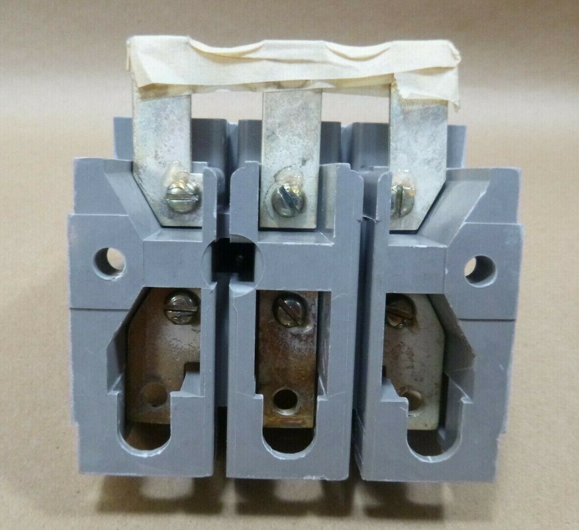 Westinghouse 655D258G06 Molded Case Naval Ships Fuse Base NSN 5920-01-216-6128 | Electrical MRO Replacement Parts &amp; Components and Commercial Electrical Supplies Company