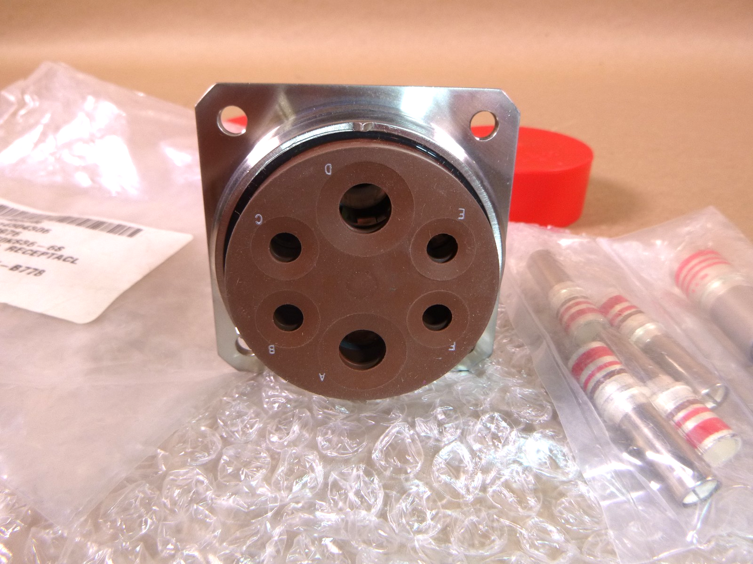 MS3450KS36-6S Stainless Steel Circular MIL Spec Connector 6P | Electrical MRO Replacement Parts &amp; Components and Commercial Electrical Supplies Company