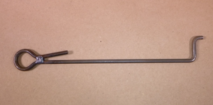 XA-3542-M SAF-HOLLAND Fifth Wheel Trailer Hitch Handle - Manual, Secondary Lock