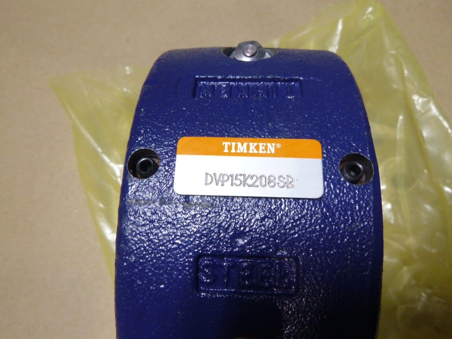 Timken DVP15K208SB Spherical Roller Tapered Adapter Two-Bolt Solid Pillow Block | Industrial MRO Replacement Parts, Manufacturing Machine Parts &amp; Components, Heavy Equipment Parts Supplier
