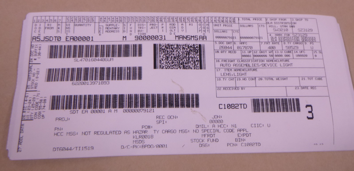 14765-014 Light Lens , 6220-01-397-1893 | Electrical MRO Replacement Parts &amp; Components and Commercial Electrical Supplies Company