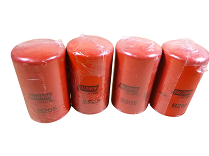 Baldwin Spin On Lube Filter B205 (Lot Of 4)