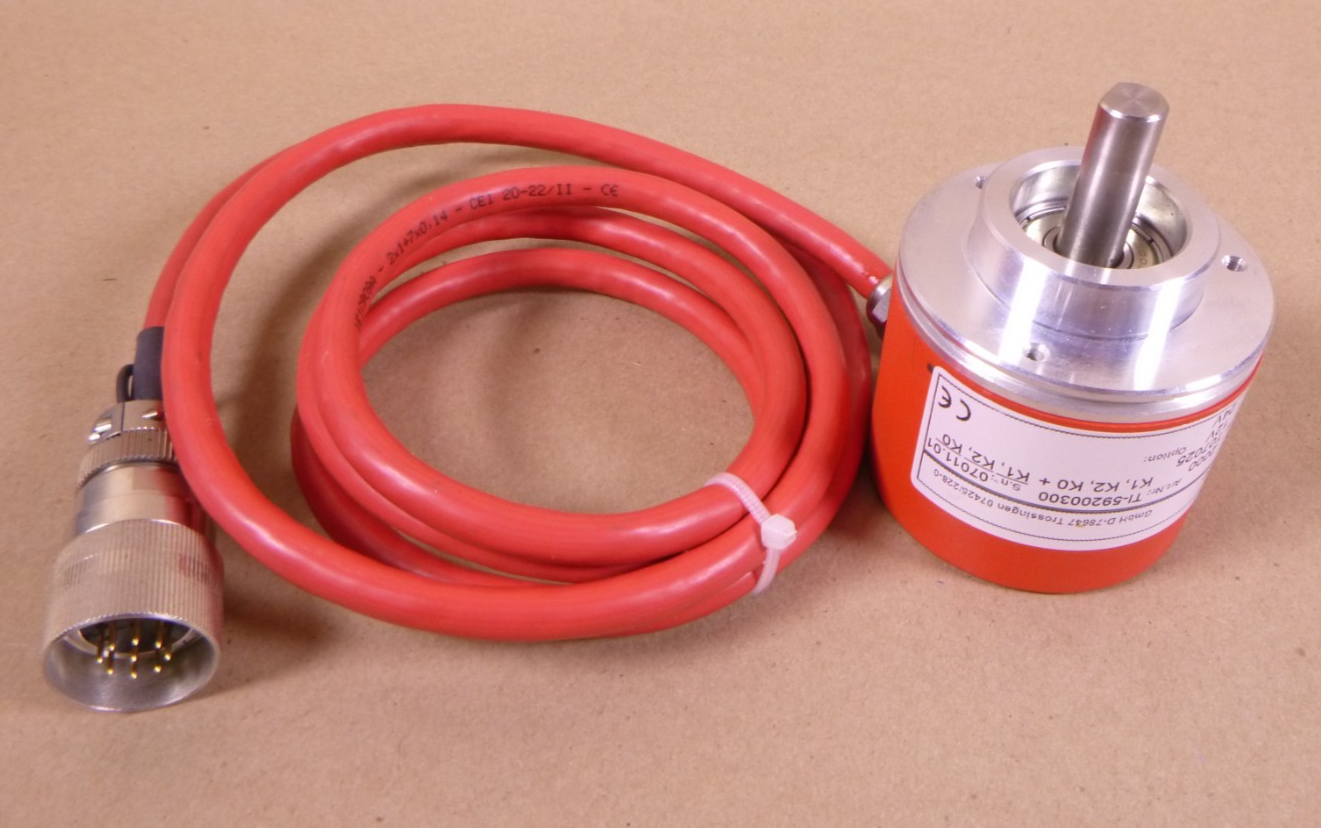 TR Electronic EI-58-I Encoder TI-59200300 , 2000 Impulse, 24V/12V, GmbH D-78647 | Industrial Electric Motors, Pumps &amp; Parts