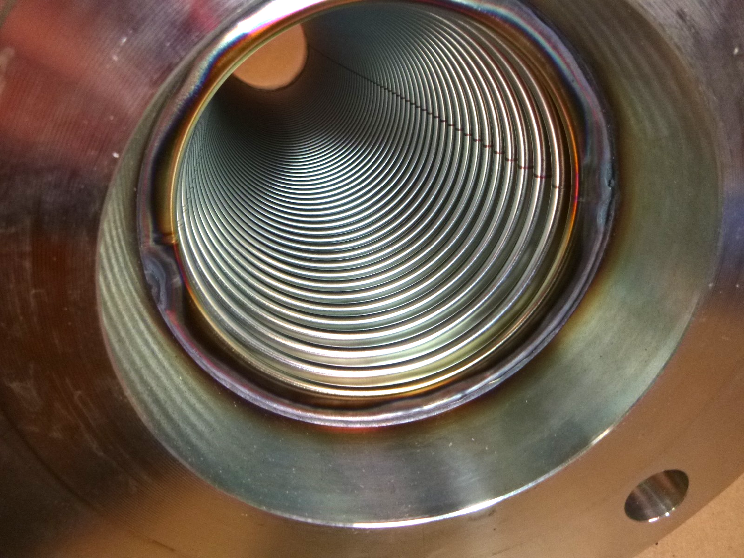 4" x 28" Stainless Steel Expanion Joint Flexible Hose W/ 316L Flanges 150 LB