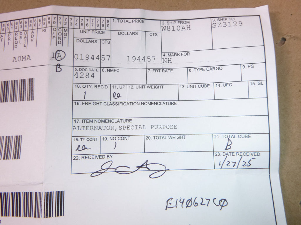 Hartzell Engine Tech 24 Volt Alternator AL04-BVP | Replacement Truck Parts, Trailer Accessories, Automobile Supplies, Car Parts & Accessories