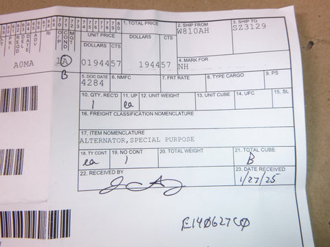 Hartzell Engine Tech 24 Volt Alternator AL04-BVP | Replacement Truck Parts, Trailer Accessories, Automobile Supplies, Car Parts & Accessories