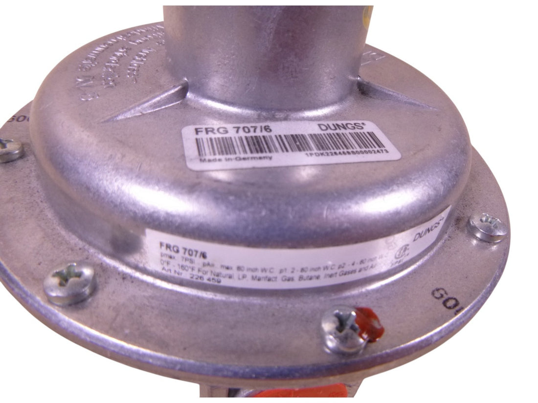 DUNGS FRG 707/6 Gas Pressure Regulator 226459 , 3/4" NPT, 7PSI | Industrial MRO Replacement Parts, Manufacturing Machine Parts &amp; Components, Heavy Equipment Parts Supplier