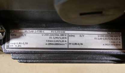 SPK4-8/3 A-M-A-AUUV Grundfos Vertical Multistage 1/2 Hp Centrifugal Pump 3 Phase | Industrial Electric Motors, Pumps &amp; Parts