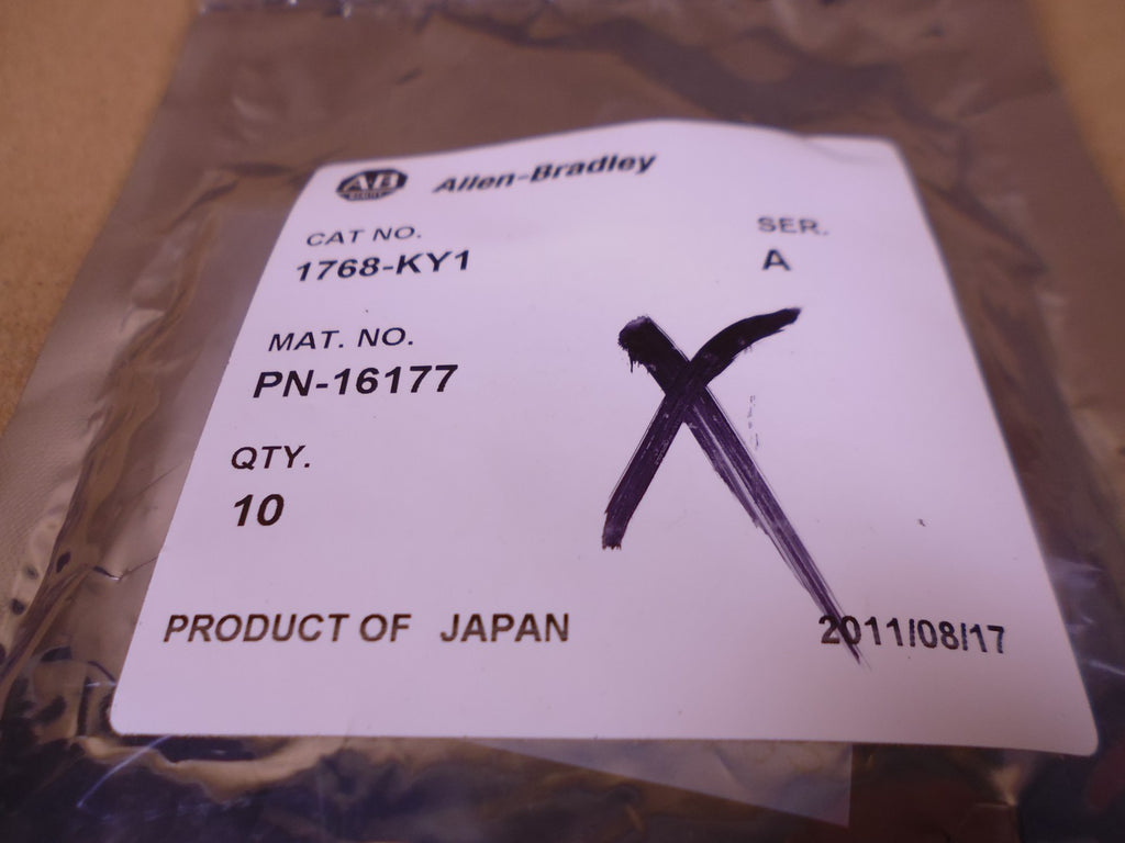 (10 Pack) OEM Allen Bradley 1768-KY1 KEY 1768 , SER. A, For L43 L45 | Electrical MRO Replacement Parts & Components and Commercial Electrical Supplies Company